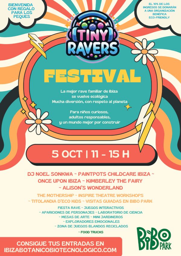 TINYRAVERS X BIBO PARK FESTIVAL | 5 DE OCTUBRE